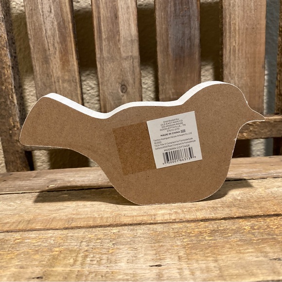 Bird Decor For Tier Trays, Bird Tabletop Wood Signs Set Of 3, Shelf Bird Decor - Picture 11 of 16